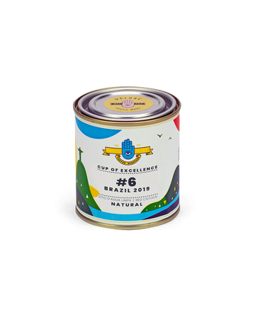 LIMITED | BRAZIL | Sitio d' Agua Limpa COE #6| Red Catuai | Natural | 100gm Tin